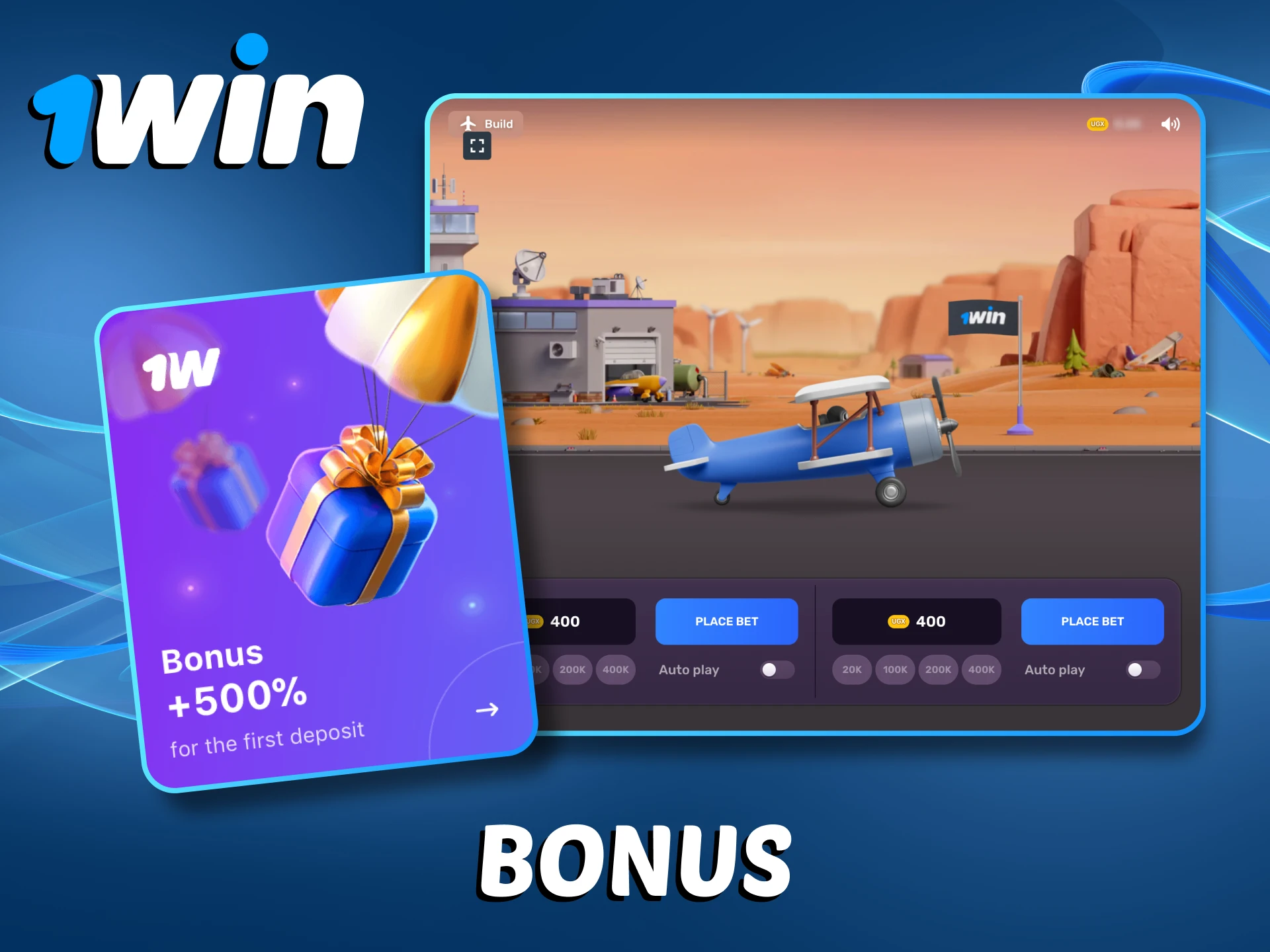 Enjoy an exclusive 1Win deposit bonus for Aviatrix game.