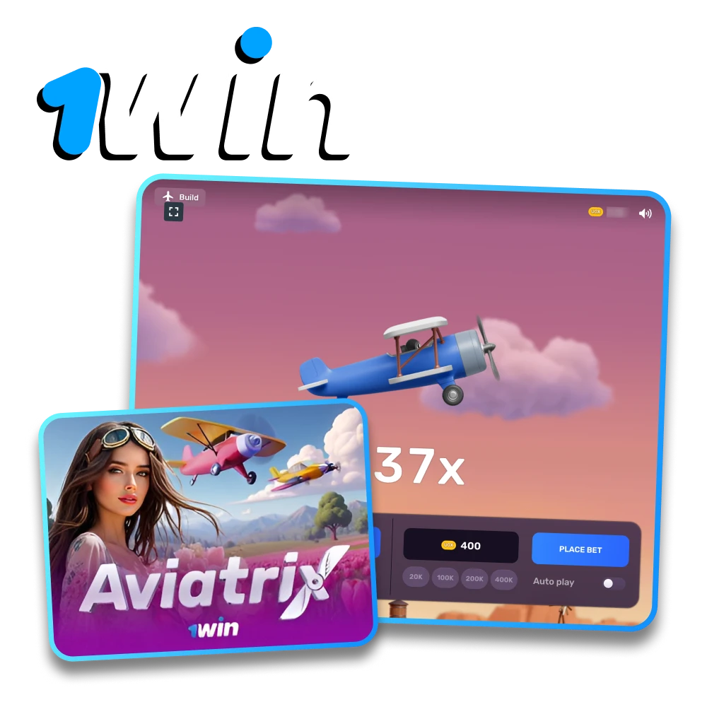 Push your luck in 1Win Aviatrix crash game.