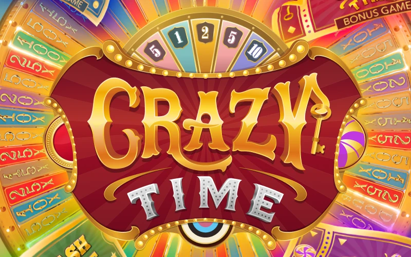 Catch your fortune in Crazy Time on 1Win live casino.