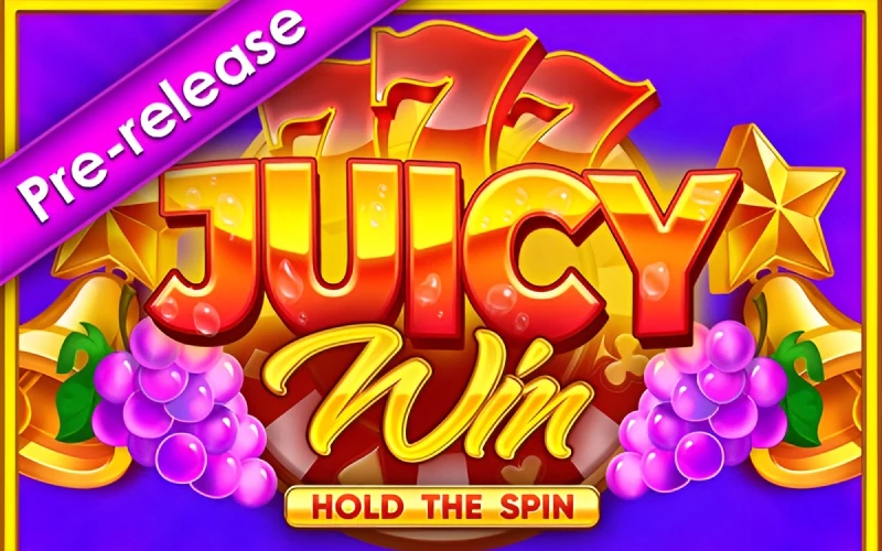 Juicy Win slot game brings you luck at 1Win casino.