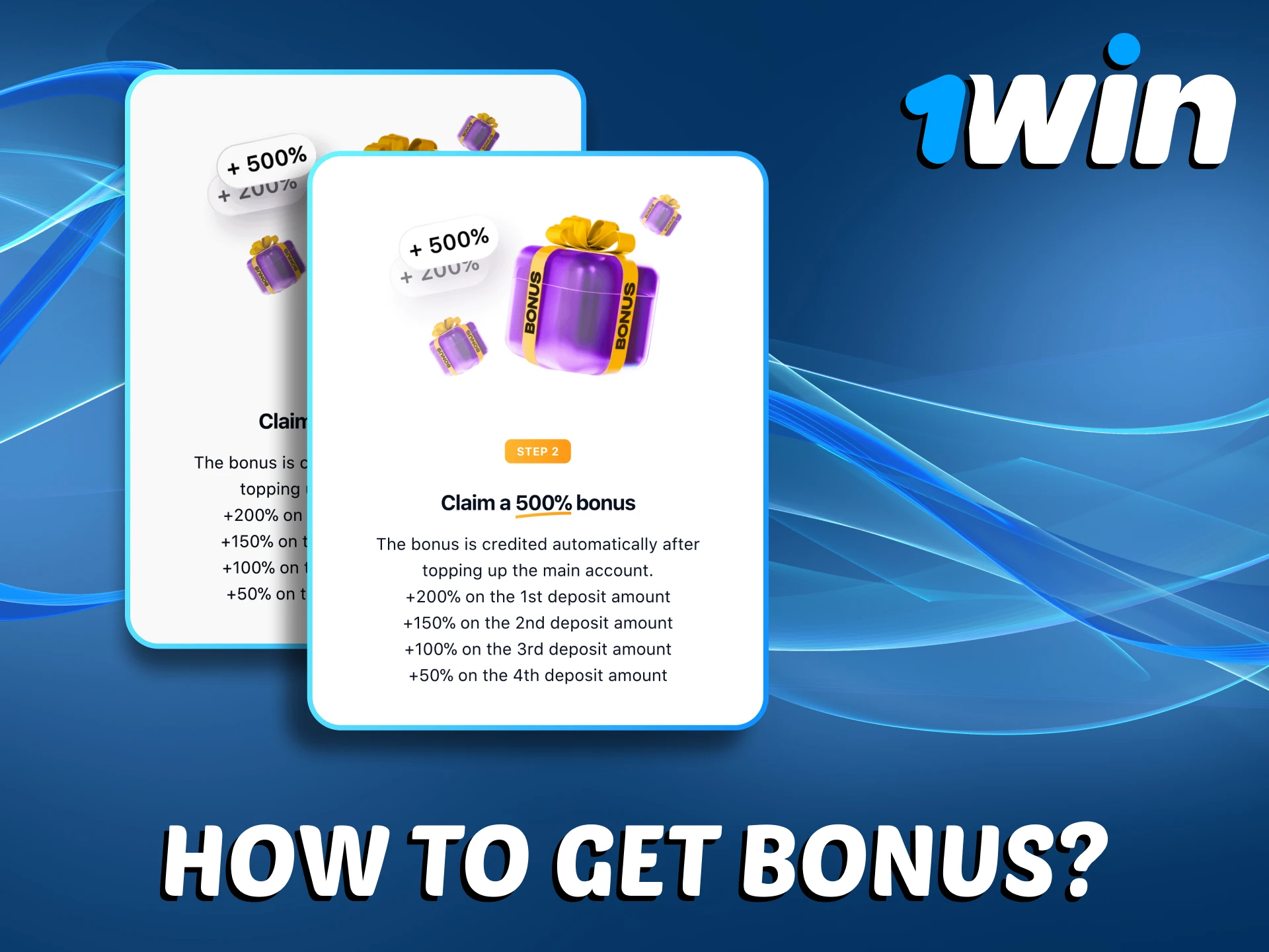 1Win official platform provides a great welcome bonus.