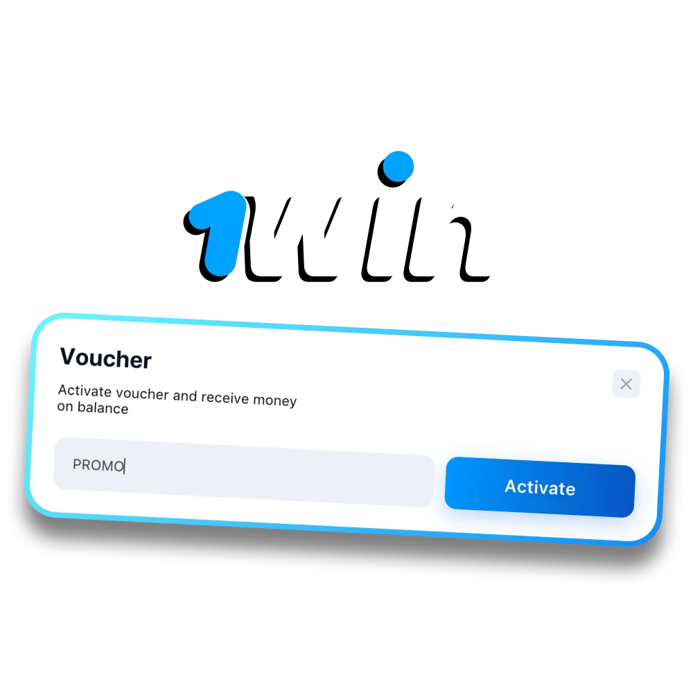 Use the promo code and start winning at 1Win.
