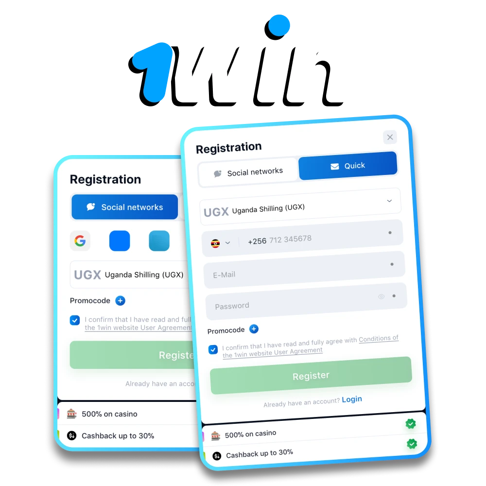 Register at 1Win platform and enjoy betting or gambling.