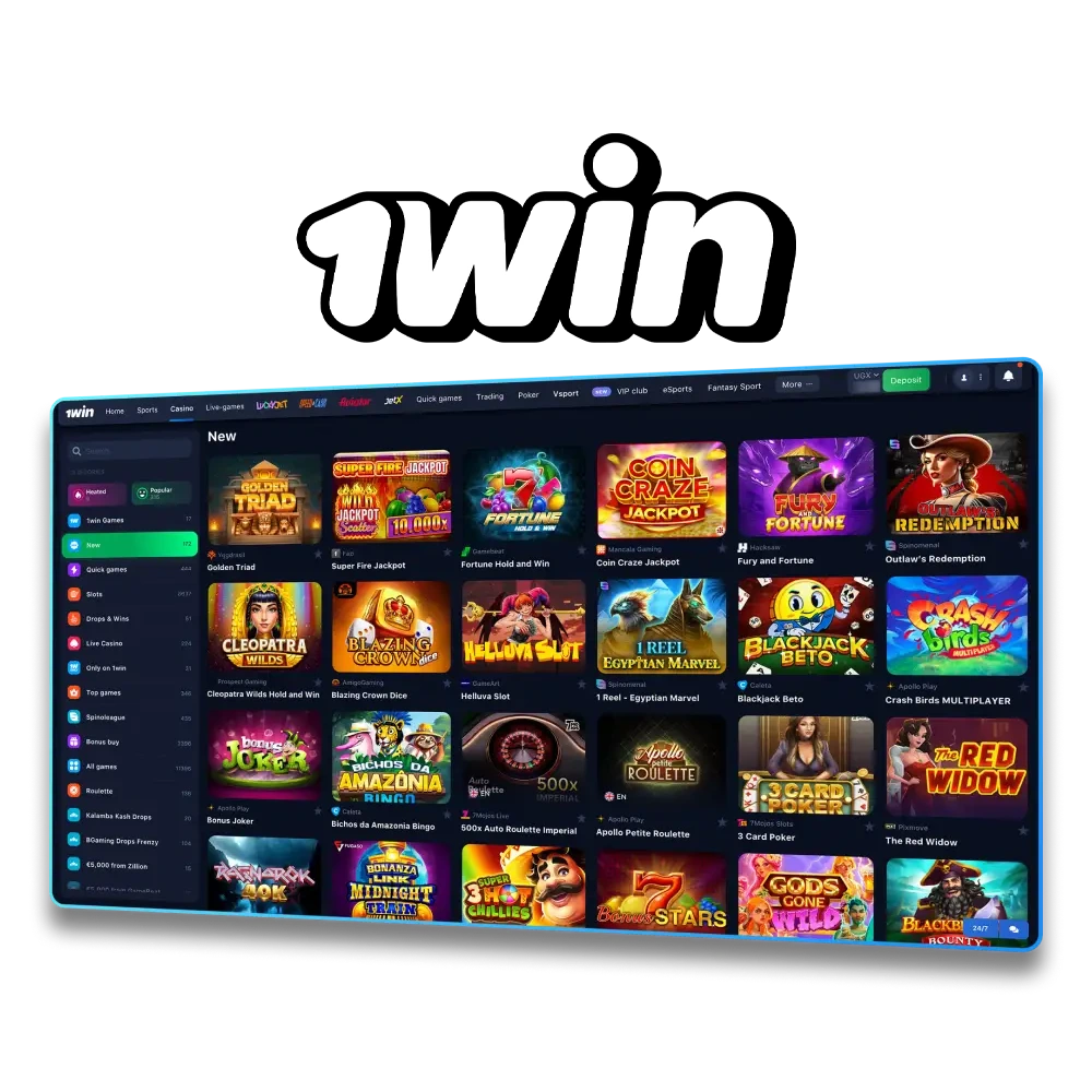 Win big prizes at 1Win official online casino.