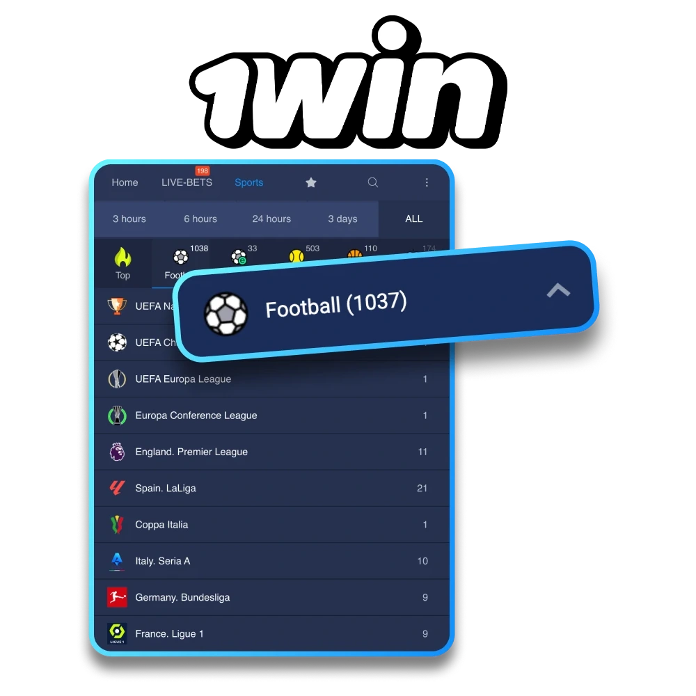 Bet on football with 1Win Uganda official.