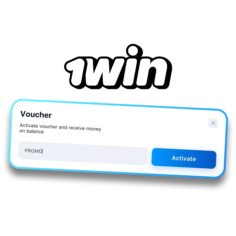 Use the promo code and start winning at 1Win.